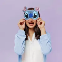 STITCH - borduur slaapmasker, blauw