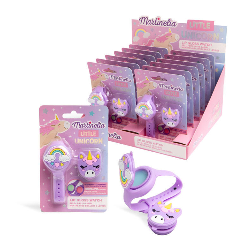MARTINELIA LITTLE UNICORN LIP GLOSS HORLOGE