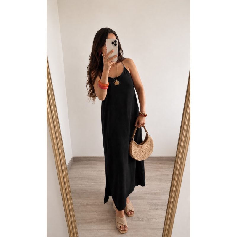 Maxi dress zwart