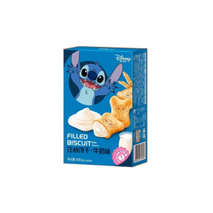 Disney Asia Stitch Filled Biscuit Milk 50g Disney Asia Stitch Filled Biscuit Milk 50g