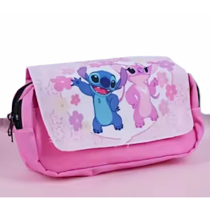 Stitch en Angel pennenzak of makeup tas 