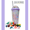 RAINBOW ROZE GLITTER CUP + 40 BADPARELS