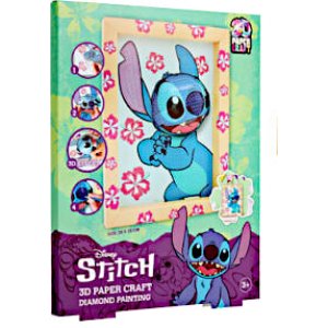 Stitch 3D Diamond Painting Knutselset Stitch 3D Diamond Painting Knutselset