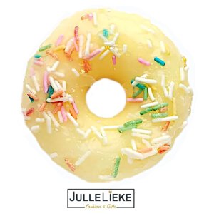 Donut zeep geel 