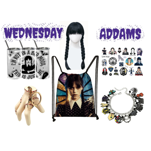 Kado Set 2 Wednesday Addams