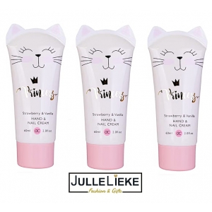 BEST FRIENDS hand- en nagelcrème set 3 tubes Kitty