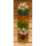 100 mix bad parel figuurtjes in transparante gift box.