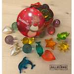 20 Badparels met een gratis metalen Kerstbal giftbox 5