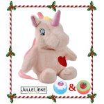 PLUCHE UNICORN RUGZAK PINK + 2 gratis bruisballen
