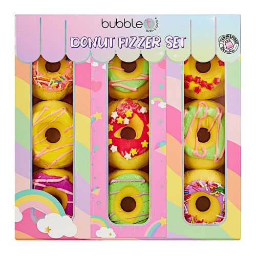 Bubble T Donuts Bad bruisballen geschenkset (9 x 60 g)