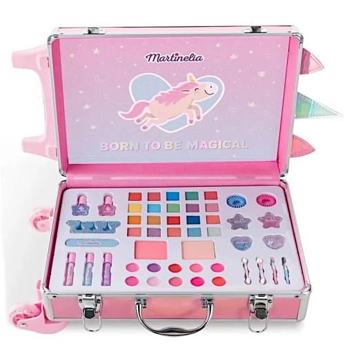 Unicorn Kinder Make Up Set Trolley Martinelia