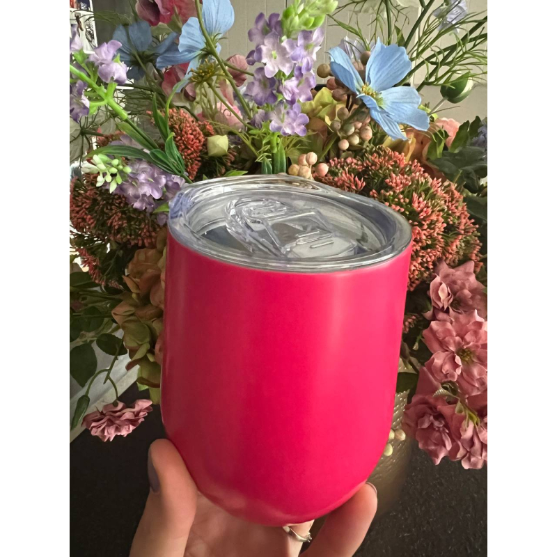 1 GEWELDIGE ROZE CUP INOX 