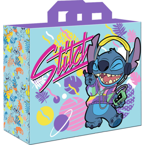 Stitch Tas Shopping Bag Headphones