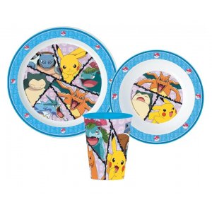 POKEMON LUNCH SET  3-DELIG