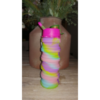 Opvouwbare drinkfles/bidon roze