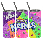 1 GEWELDIGE NERDS CANDY DRINK BEKER 500ML INOX