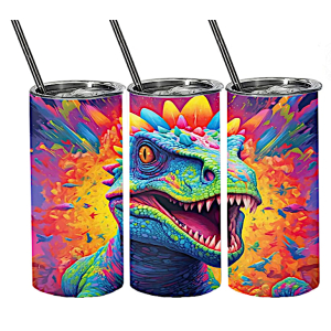 1 GEWELDIGE DINOSAURUS DRINK BEKER 500ML INOX 3D 1 GEWELDIGE DINOSAURUS DRINK BEKER 500ML INOX 3D