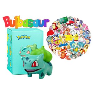 Pokemon Bulbasaur Gotta Catch ‘Em All + 10 gratis stickers! Pokemon Bulbasaur Gotta Catch ‘Em All + 10 gratis stickers!