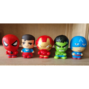 Superhero set 5 stuks 1 gratis!