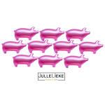 10 badparels varken roze pearly