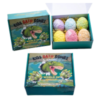 Bruisballen set Dinosaurus 6 delig