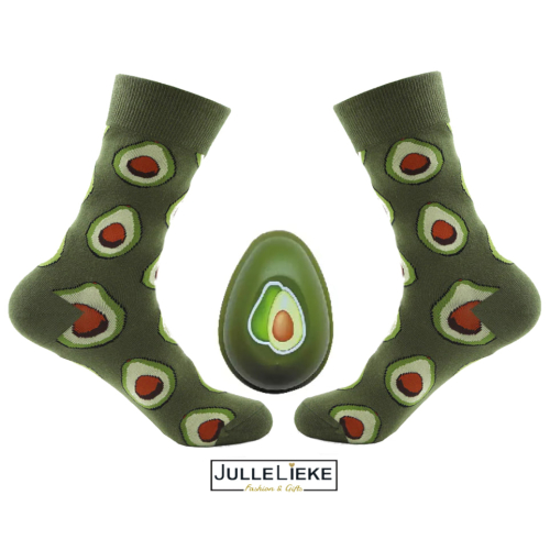 Funny Socks Avocado