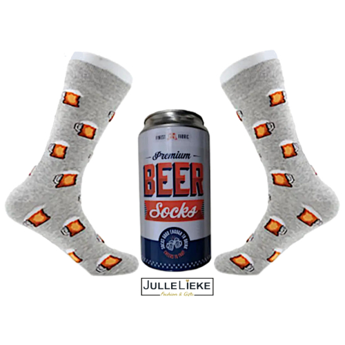 Funny Socks Bier Blikje