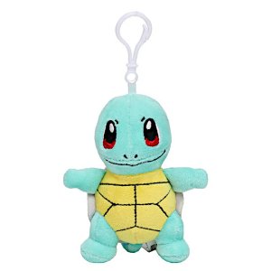 2 x Pokemon Squirtle pluche sleutelhanger aanbieding!