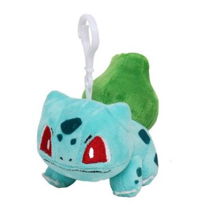 2 x Pokemon Bulbasaur pluche sleutelhanger aanbieding!