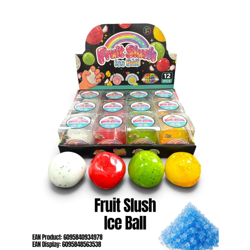 squishy Fruit Slush Ice Ball TB x