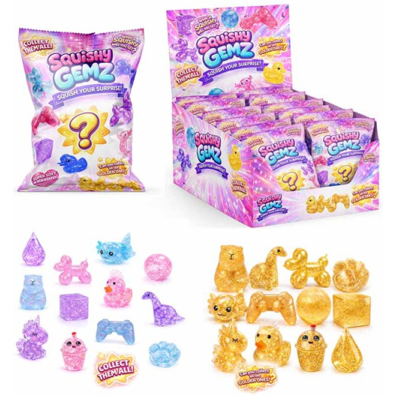 Squishy Gemz Mystery Fidget Bag 1x