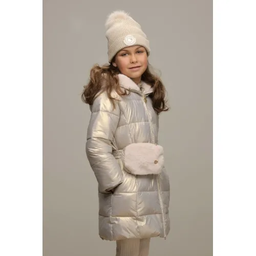 Le Chic gewatteerde winterjas BIRDO goudbeige