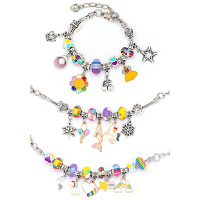 JUWELEN SET 63 delig DIY MET POP-IT UNICORN SCHOUDERTAS