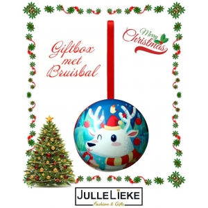 Kerst bruisbal in metalen Kerstbal giftbox 4 Kerst bruisbal in metalen Kerstbal giftbox 4