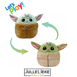 SQUISHY PLUCHE BABY JODA TURN AROUND 15CM