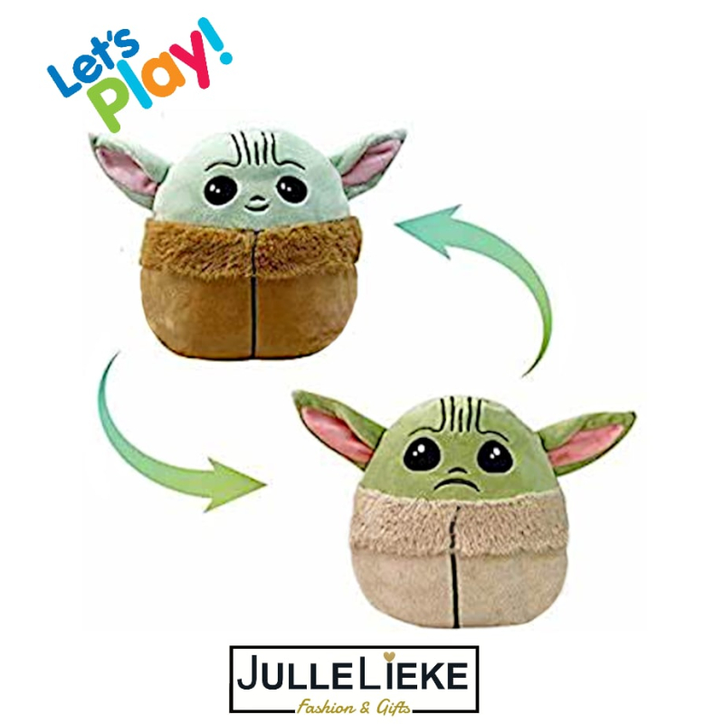 SQUISHY PLUCHE BABY JODA TURN AROUND 15CM