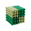 Magneet balletjes - 216 stuks - 5mm - groen-licht groen