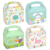 1 Gevuld paasei met snoep met gratis 1 Pasen giftbox.