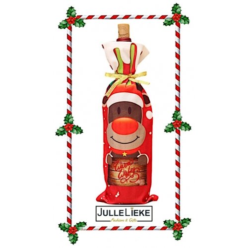 Leuke stoffen kerst verpakking rendier Leuke stoffen kerst verpakking rendier