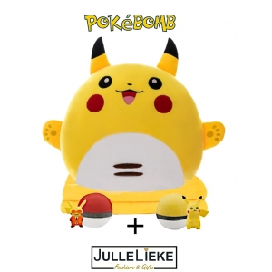 Pluche Pokemon 4 in 1 knuffel  + 2 gratis bruisballen!
