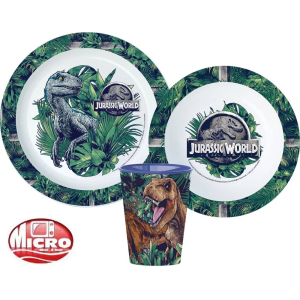 Jurassic World LUNCH-DINNER SET 02: 3-DELIG