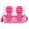 Esmee M 2 kleuren schoudertas roze