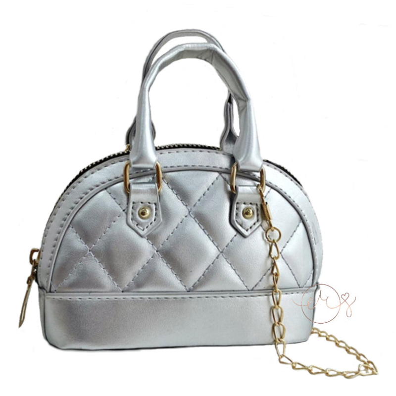 Handtas/Schoudertas Silver