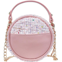 Handtas/Schoudertas Flowers Pink