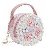 Handtas/Schoudertas Flowers Pink