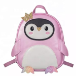 ESMEE-M SCHOUDER - RUGZAK PINQUIN ROZE 1