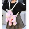 PLUCHE UNICORN RUGZAK PINK/YELLOW