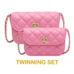 Esmee M Twinning set schoudertas roze