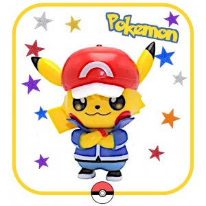 Pokemon Figuurtje 3 in kado verpakking Pokemon Figuurtje 3 in kado verpakking