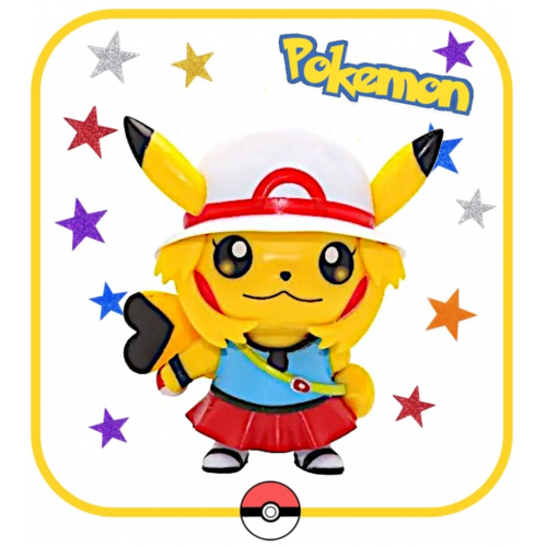 Pokemon Figuurtje 6 in kado verpakking